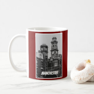 Vintage Manchester Cityscape England 2001 Coffee Mug