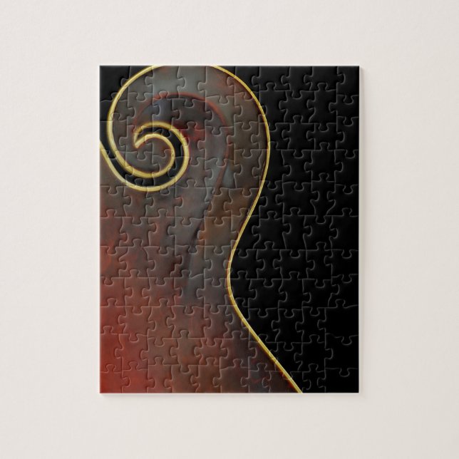 Vintage Mandolin Jigsaw Puzzle (Vertical)