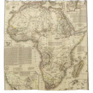 Vintage Map of Africa (1828)