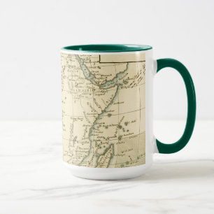 Vintage Map of Africa Mug