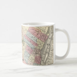 Vintage Map of Albany NY (1874) Coffee Mug