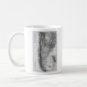 Vintage Map of Argentina (1911) Coffee Mug