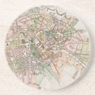 Vintage Map of Berlin (1811) Coaster