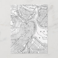 Vintage Map of Boston (1878)