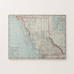 Vintage Map of British Columbia (1901) Jigsaw Puzzle<br><div class="desc">This is a vintage map of British Columbia originally produced in 1901.</div>