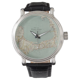 Vintage Map of Cape Cod (1917) Watch