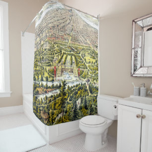 Vintage map of Central Park, New York, 1873