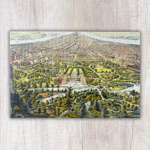 Vintage map of Central Park, New York, 1873 Jigsaw Puzzle