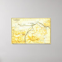 Vintage Map of Corinth Greece (1894)