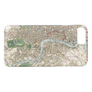 Vintage Map of London England (1853) Case-Mate iPhone Case