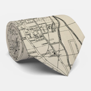 Vintage Map of Memphis Tennessee (1911) Tie