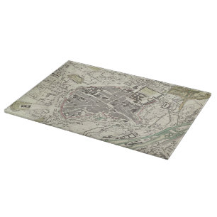 Vintage Map of Munich Germany (1832) Cutting Board