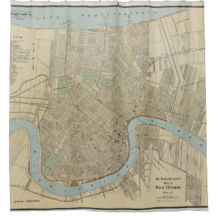 Vintage Map of New Orleans (1919)