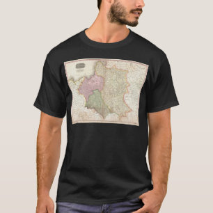 Vintage Map of Poland (1818) T-Shirt