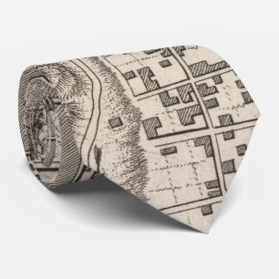 Vintage Map of Quito Ecuador (1764) Tie