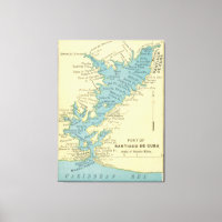Vintage Map of Santiago de Cuba (1898)