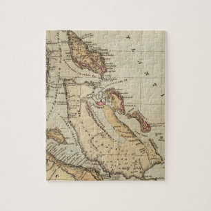 Vintage Map of The Bahamas (1823) Jigsaw Puzzle