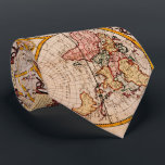 Vintage Map of The World (1782) - Stylized Tie<br><div class="desc">This is a stylized vintage map of the world originally produced in 1782.</div>