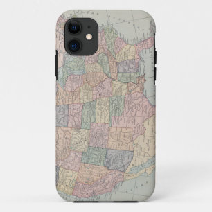 Vintage Map of United States iPhone 11 Case