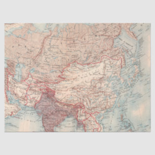 Vintage Map Series Design 2 Tissue Paper
