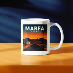 Vintage Marfa Texas Coffee Mug