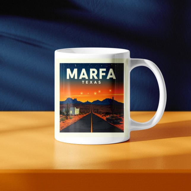 Vintage Marfa Texas Coffee Mug (Creator Uploaded)