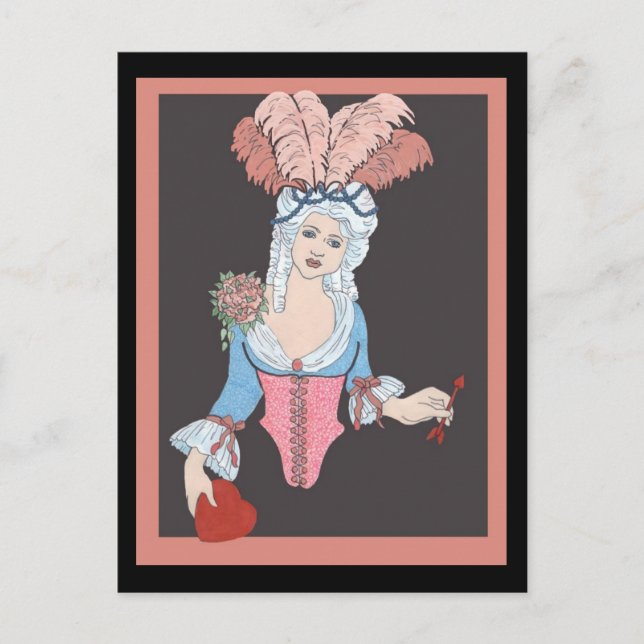 Vintage Marie Postcard (Front)