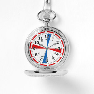 Vintage Maritime Radio Room Clock Watch