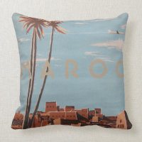 Vintage Maroc Throw Pillow