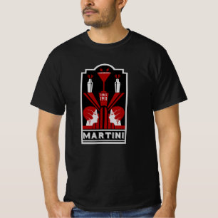 Vintage Martini Art Deco T-Shirt