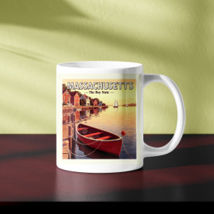 Vintage Massachusetts Coffee Mug