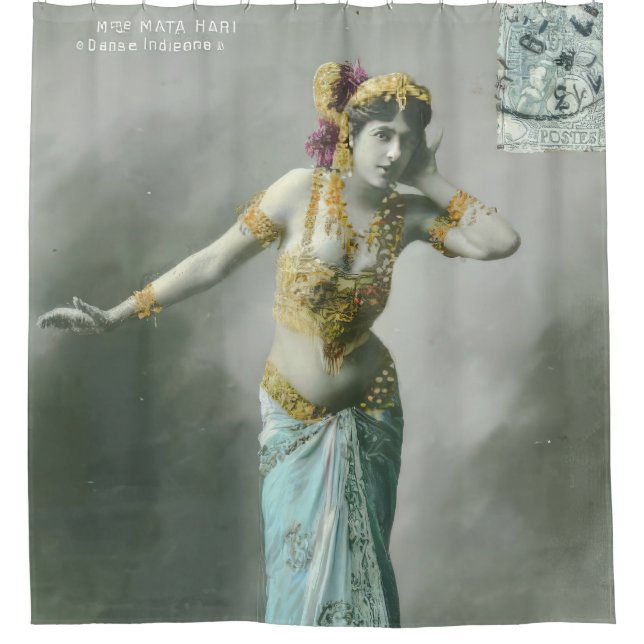 Vintage Mata Hari Postcard (Front)