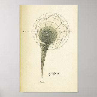 Vintage Math Print Wall Decor