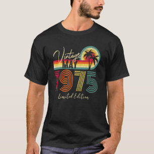 Vintage May 1975 47th Birthday 47 Years Old  1 T-Shirt