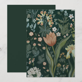 Vintage Meadow Tapestry Card