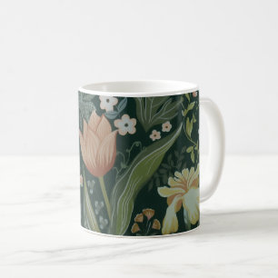 Vintage Meadow Tapestry Coffee Mug
