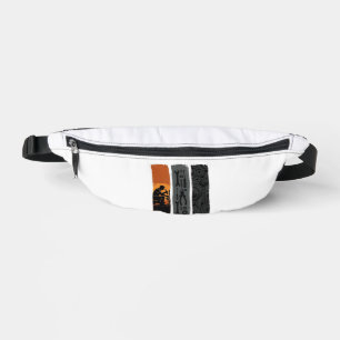 Vintage Mechanic Tools Gear Triptych Shirt Design_ Fanny Pack