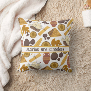 Vintage Medieval Art History Feminist Renaissance  Throw Pillow