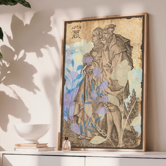 Vintage Medieval Couple Decoupage Tissue Paper  (Creator Uploaded)