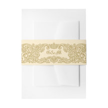 Vintage Medieval Fantasy Iluminated Gold