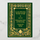 Vintage "Medieval" Illuminated Wedding