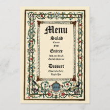 Vintage "Medieval" Illuminated Wedding