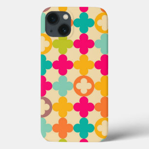 Vintage medieval rosette pattern iPhone 13 case