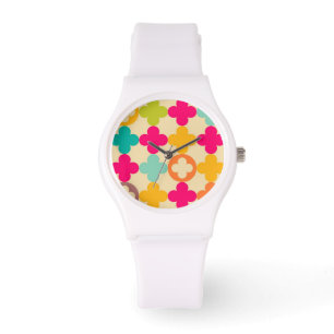 Vintage medieval rosette pattern watch