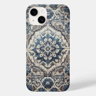 Vintage Mediterranean Blue and White Ornamental In Case-Mate iPhone 14 Case