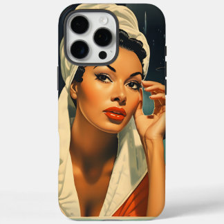 Vintage Melanated Beauty iPhone 16 Pro Max Case