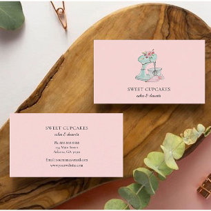 Vintage Mélangeur de cuisine Carte de visite de bo