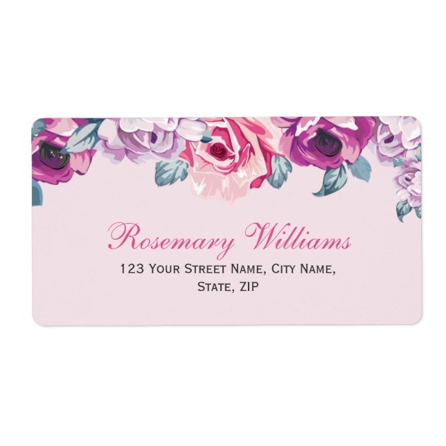Vintage Memories Shipping Labels (Front)