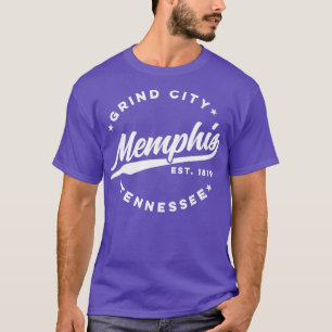 Vintage Memphis Tennessee Grind City Retro USA T-Shirt