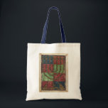 Vintage Menorah, Festival of Lights Happy Hanukkah Tote Bag<br><div class="desc">Vintage illustration religious Judaica image featuring an antique Menorah with candles. Happy Hanukkah Chanukah,  Chanukkah or Chanuka! The Festival of Lights and Feast of Dedication,  is an eight day Jewish holiday.</div>